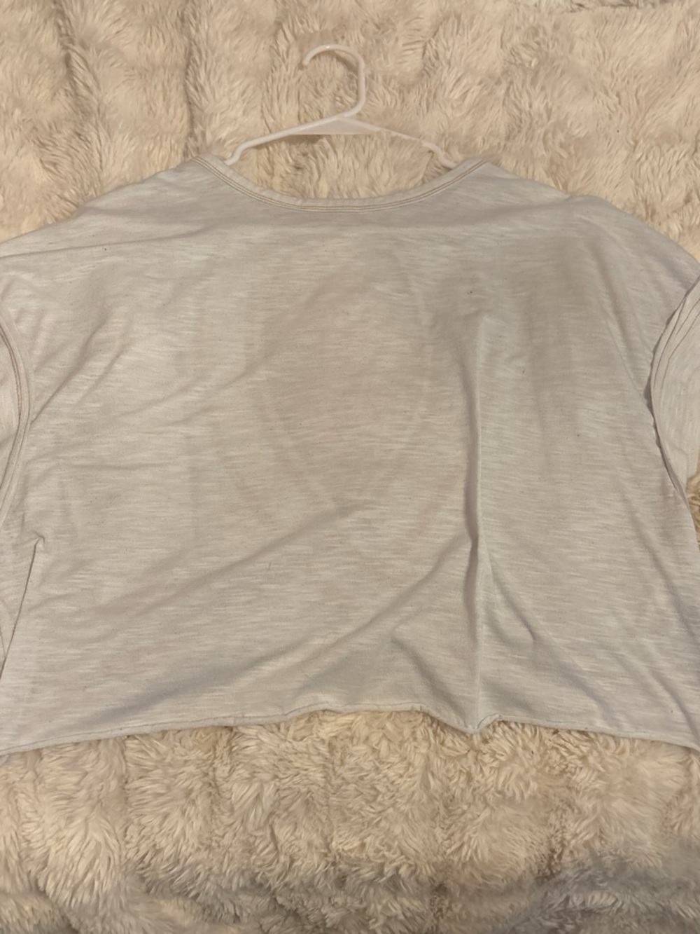 SHEIN Women's Short Sleeve Tee in Light Gray